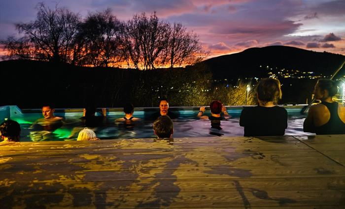 Join our innovative Fire and Ice Experience, using our natural spring fed plunge pool and Safari Sauna, guests are guided through rounds of hot and co